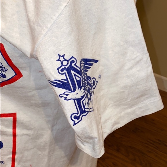 Vintage 1991 Budweiser  king of Beers T-shirt. L - Picture 3 of 8